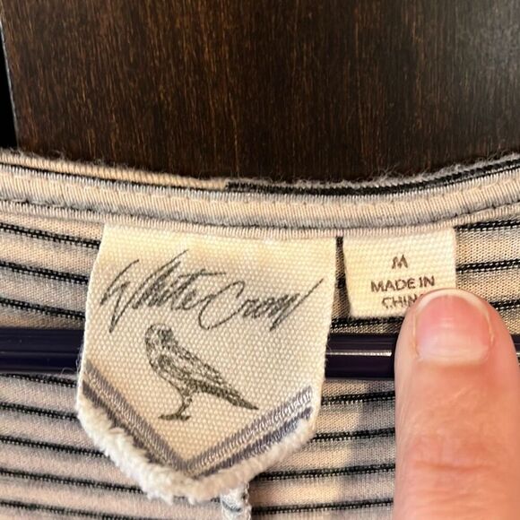 White Crow Elenora Sleeveless Striped Dress Medium - Picture 4 of 7